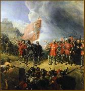 Paul Berthon Philippe de Villiers oil painting